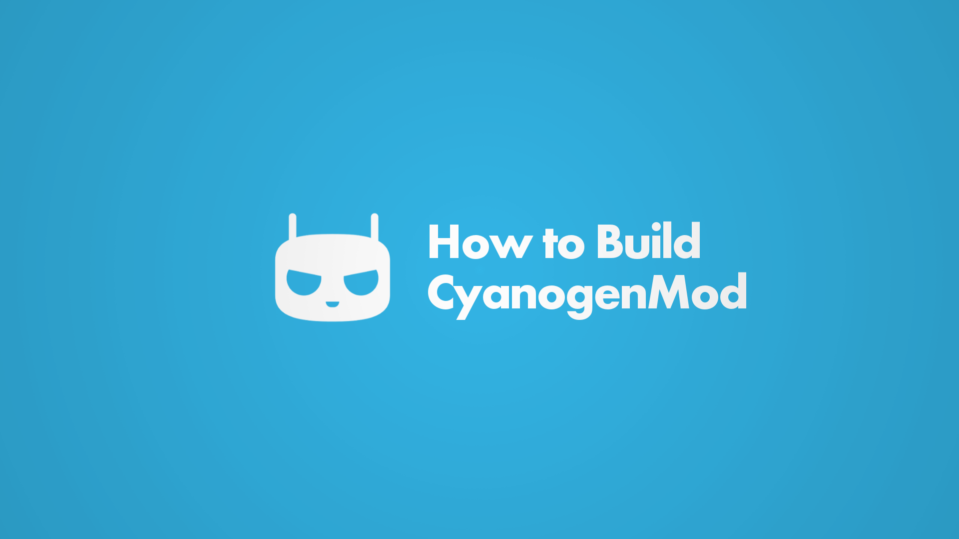 CyanogenMod 13のビルド方法